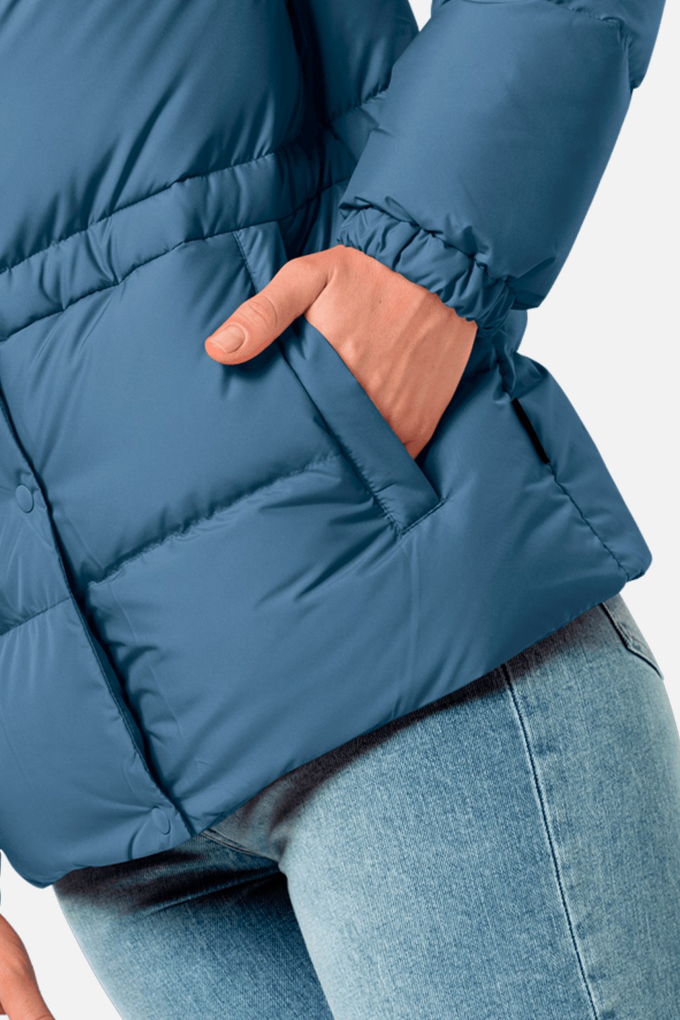 Куртка жіноча Jack Wolfskin Frozen Lake Jacket W синя 1206141-1380 — фото 5