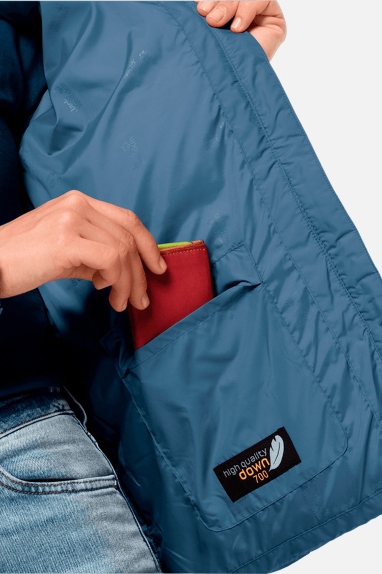 Куртка жіноча Jack Wolfskin Frozen Lake Jacket W синя 1206141-1380 изображение 6