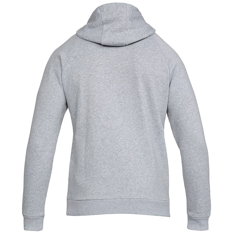 Толстовка мужская Under Armour RIVAL FLEECE FZ серая 1320737-036 — фото 3
