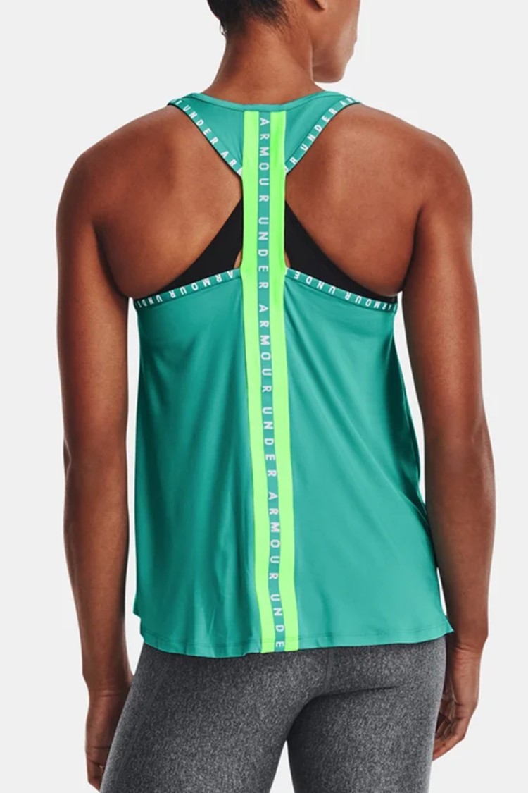 Майка женская Under Armour Ua Knockout Tank бюрюзовая 1351596-369 изображение 3
