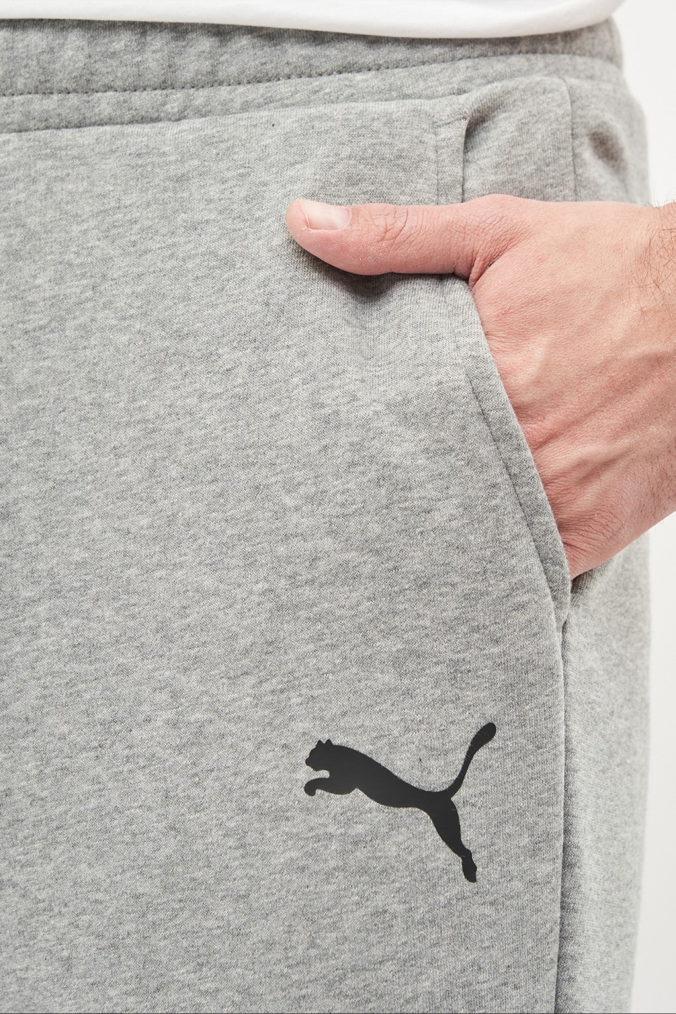 Штани чоловічі Puma ESS Logo Pants сірі 58672053 — фото 5