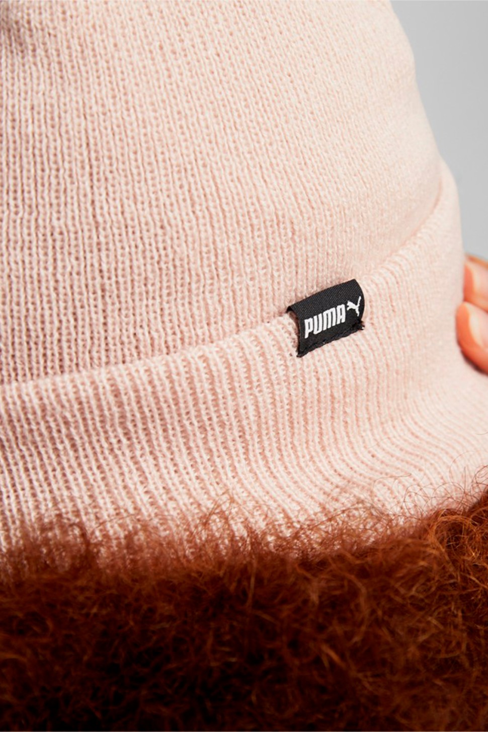 Шапка Puma PUMA Classic Cuff Beanie рожева 02343407 — фото 4