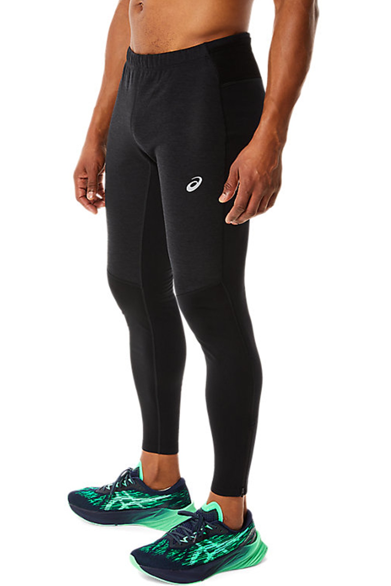 Тайтсы мужские Asics Winter Run Tight черные 2011C395-001 изображение 2