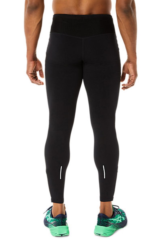 Тайтси чоловічі Asics Winter Run Tight чорні 2011C395-001 изображение 3
