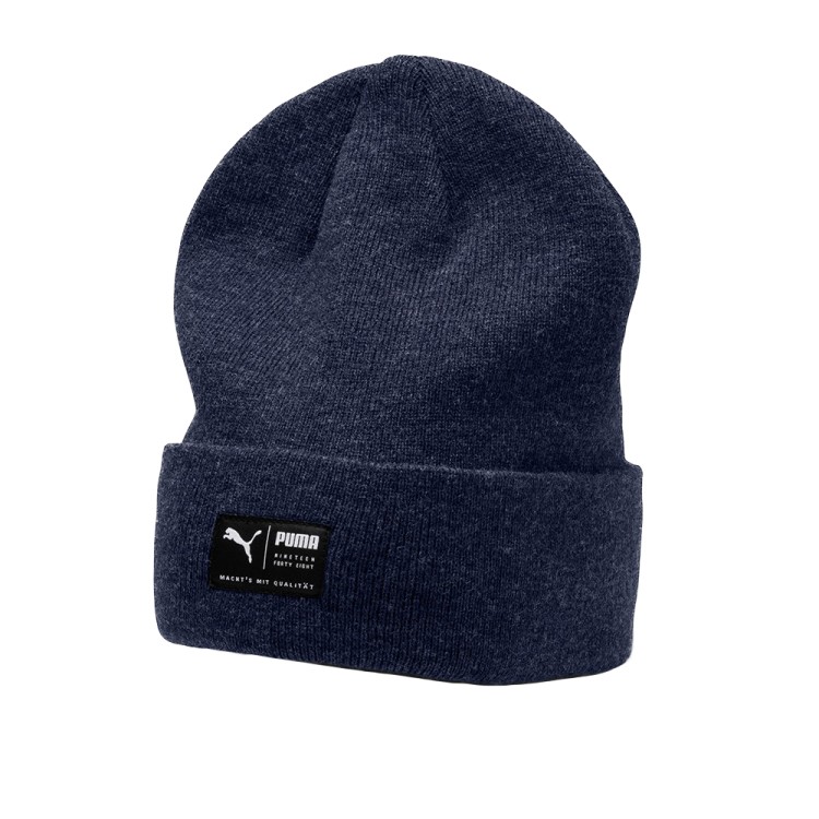 Шапка Puma ARCHIVE heather beanie сіра 02173903 изображение 1