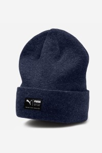 Шапка Puma ARCHIVE heather beanie сіра 02173903 изображение 2
