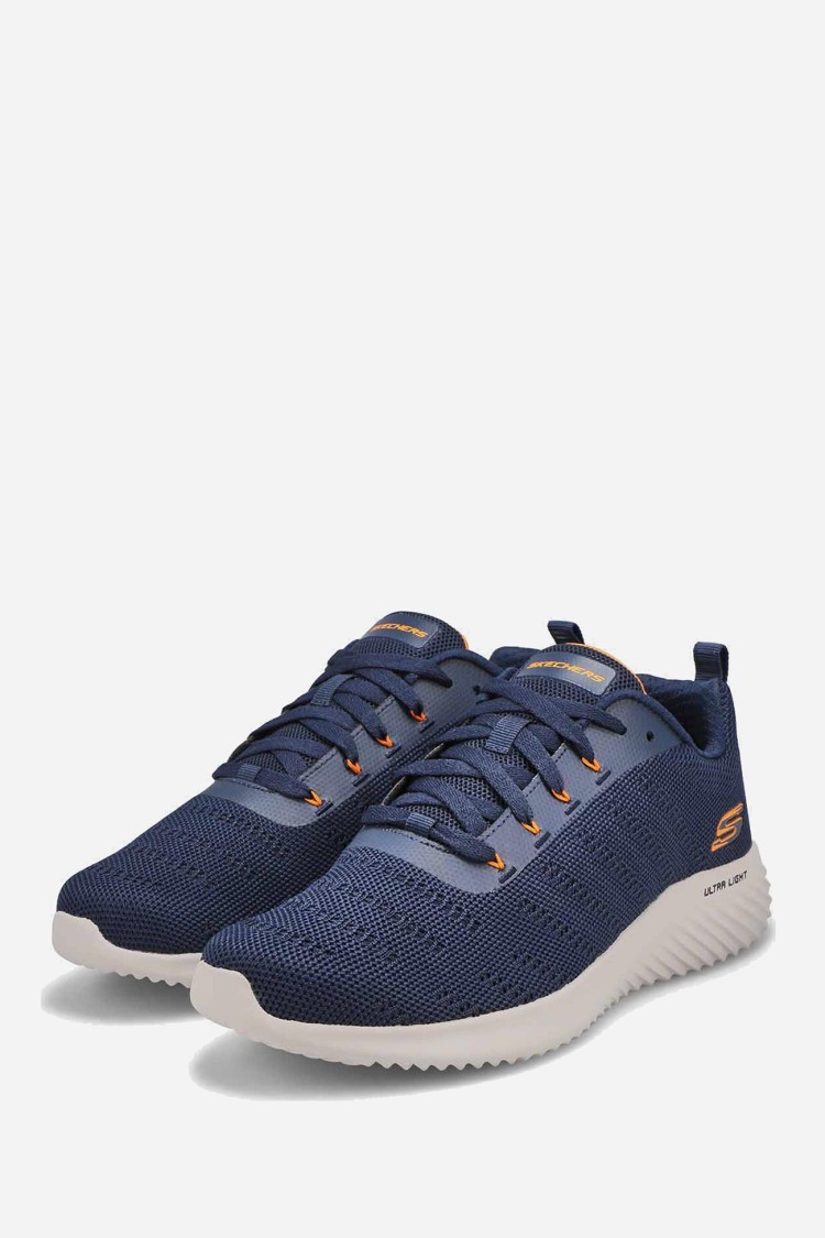 Кросівки чоловічі Skechers Bounder темно-сині 232375 NVOR изображение 3