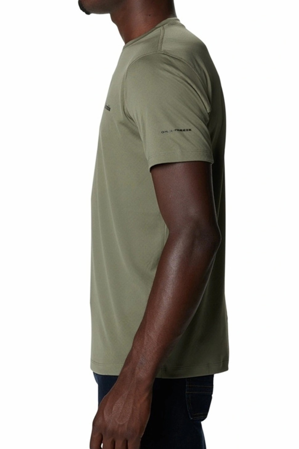 Футболка мужская Columbia Zero Rules ™ Short Sleeve Shirt зеленая 1533313-397 — фото 4