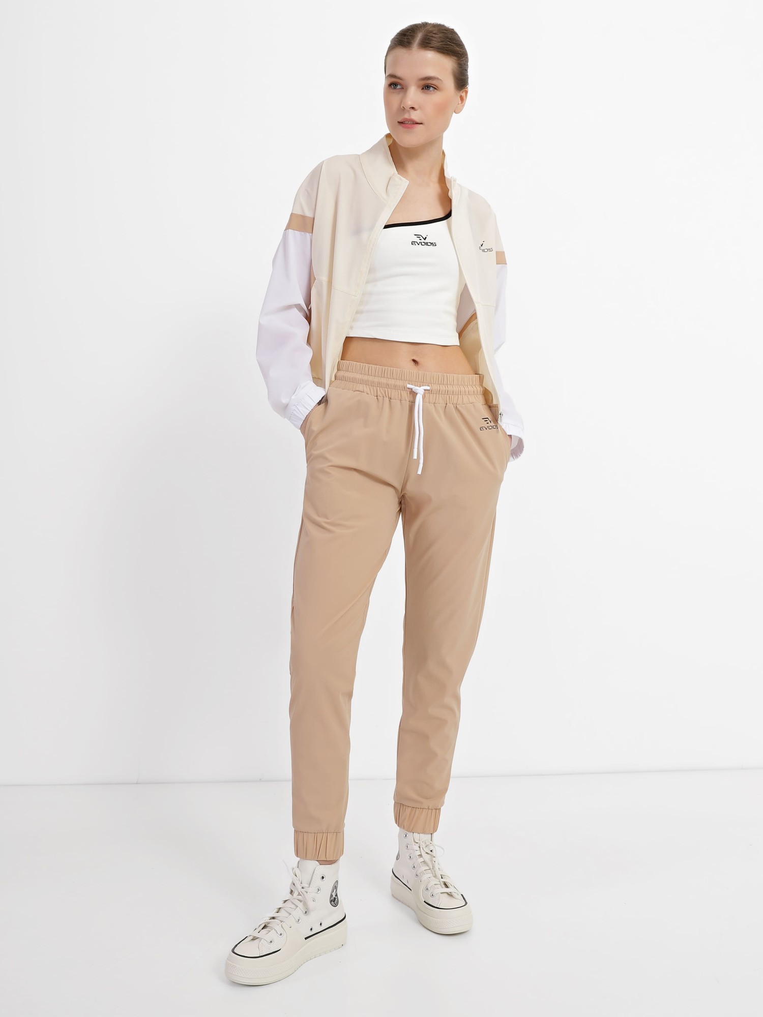 Брюки женские Evoids Lakota бежевые 552339-125 изображение 2