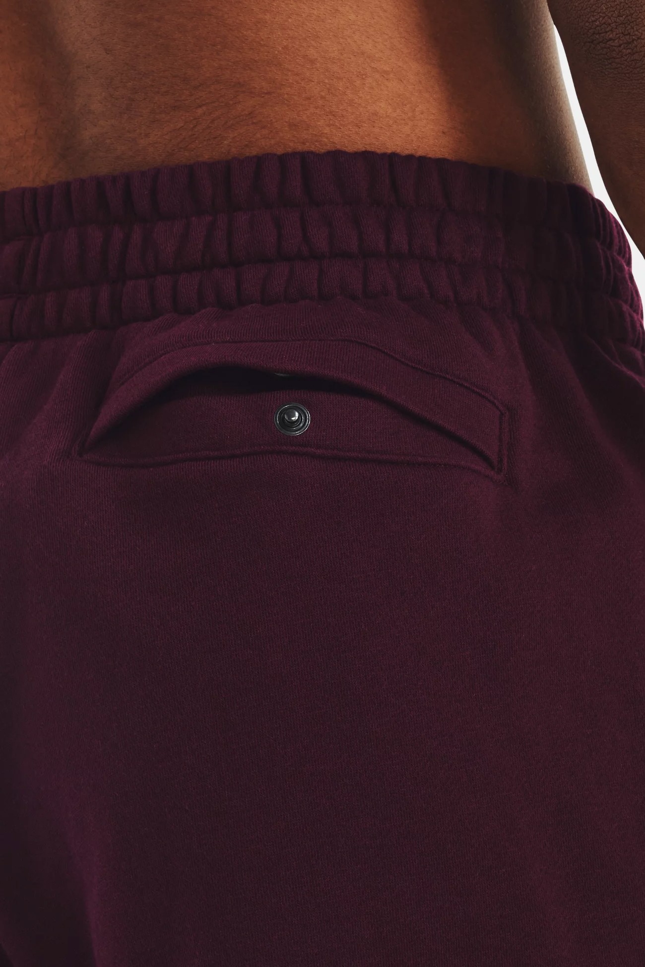 Штани чоловічі Under Armour UA Rival Fleece Joggers бордові 1379774-600 изображение 5