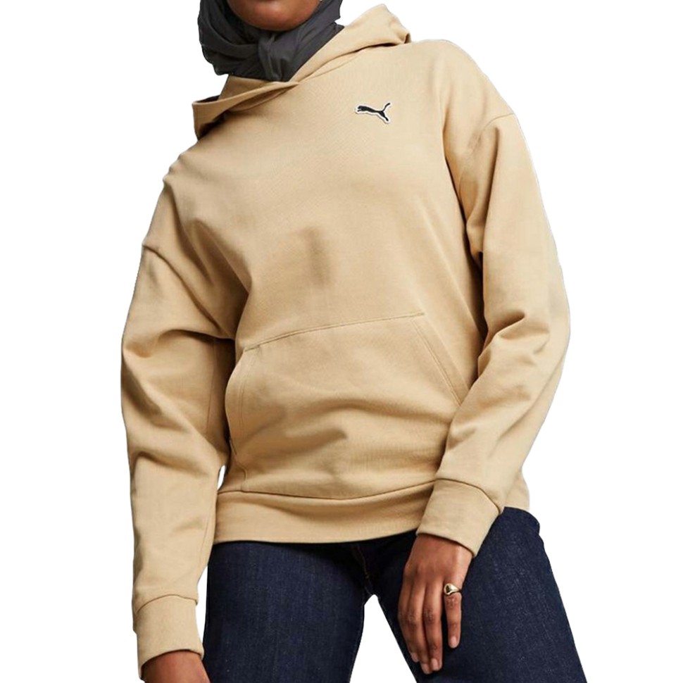Толстовка женская Puma BETTER ESSENTIALS Hoodie FL бежевая 67680484 изображение 1