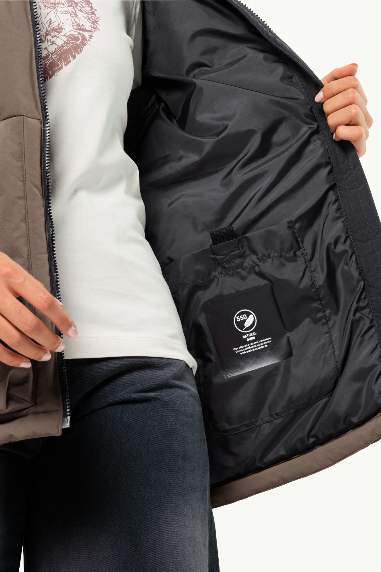 Куртка мужская Jack Wolfskin DELLBRUECK JKT коричневая 1207561-4610 изображение 5