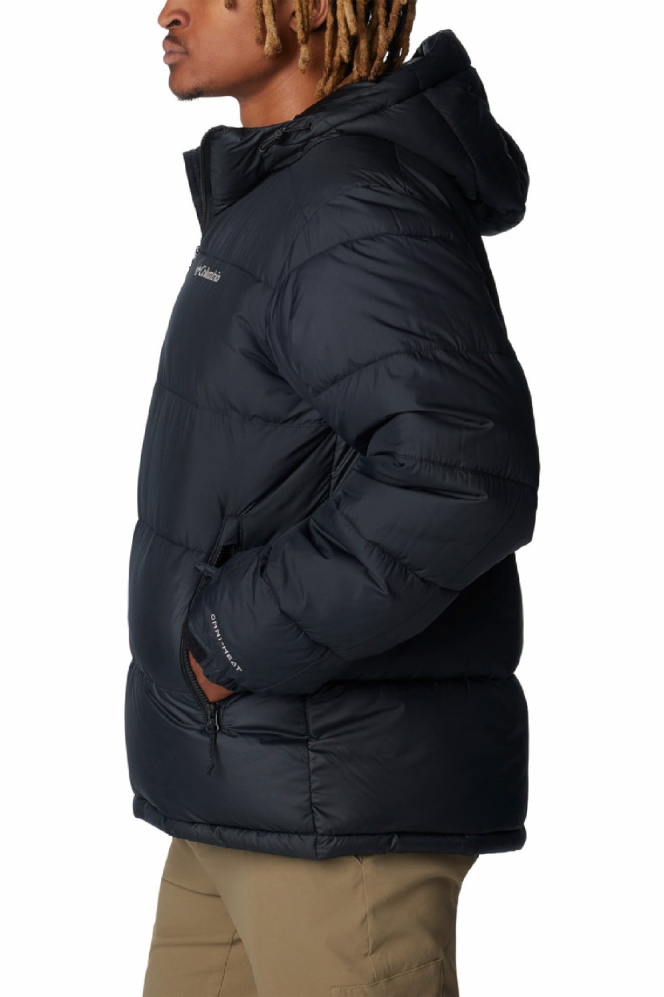 Куртка чоловіча Columbia Pike Lake™ II Hooded Jacket чорна 2050931-010 — фото 2