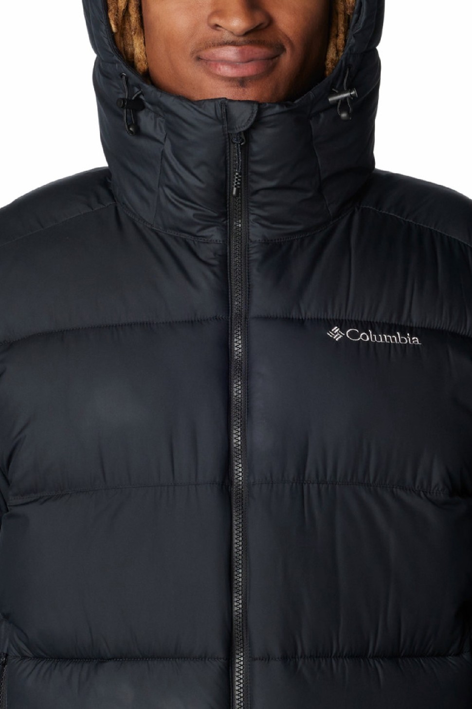Куртка чоловіча Columbia Pike Lake™ II Hooded Jacket чорна 2050931-010 — фото 3