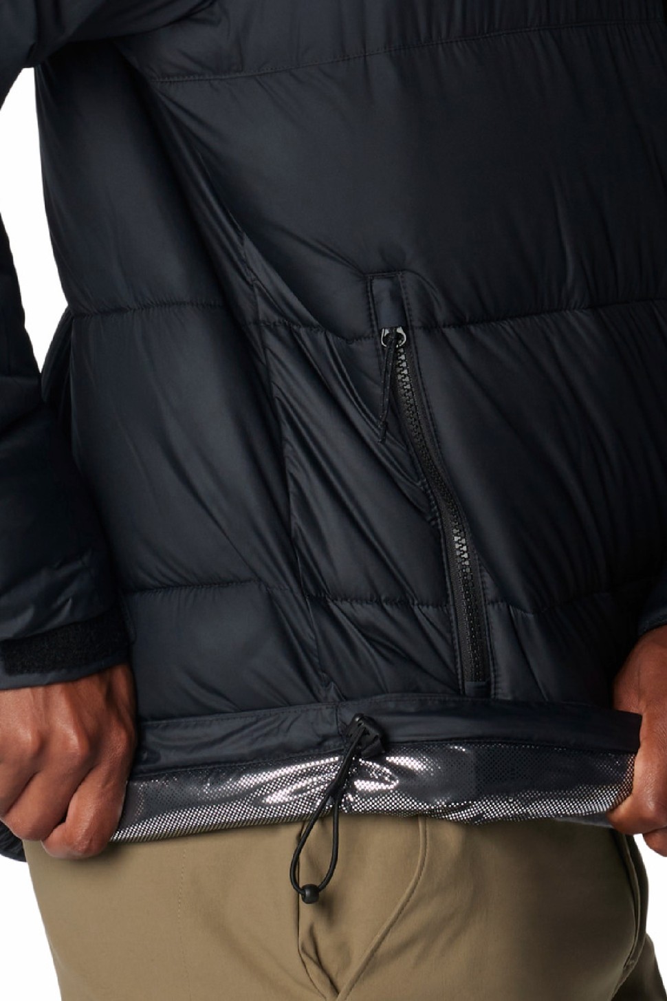 Куртка чоловіча Columbia Pike Lake™ II Hooded Jacket чорна 2050931-010 — фото 6