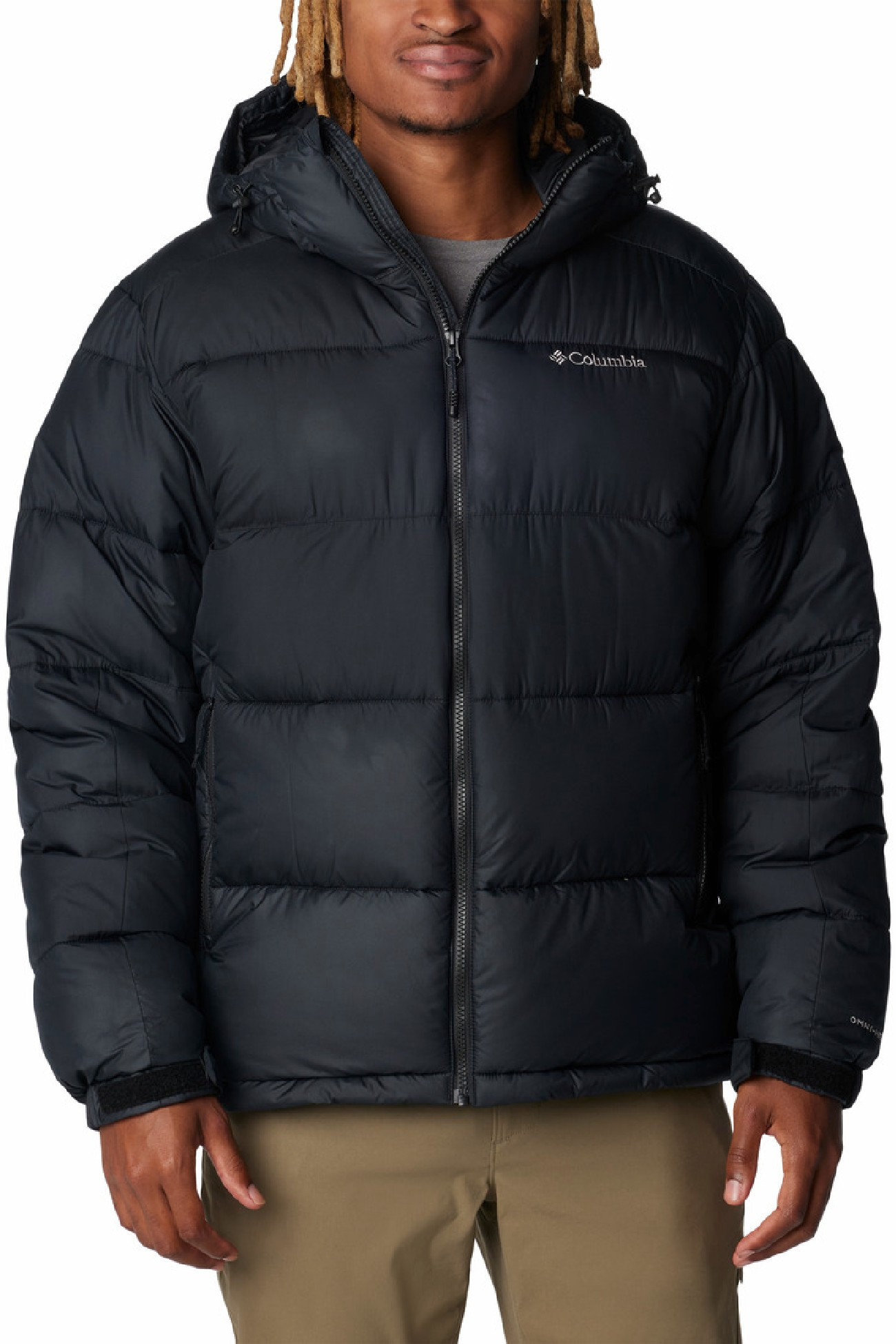 Куртка чоловіча Columbia Pike Lake™ II Hooded Jacket чорна 2050931-010 изображение 9