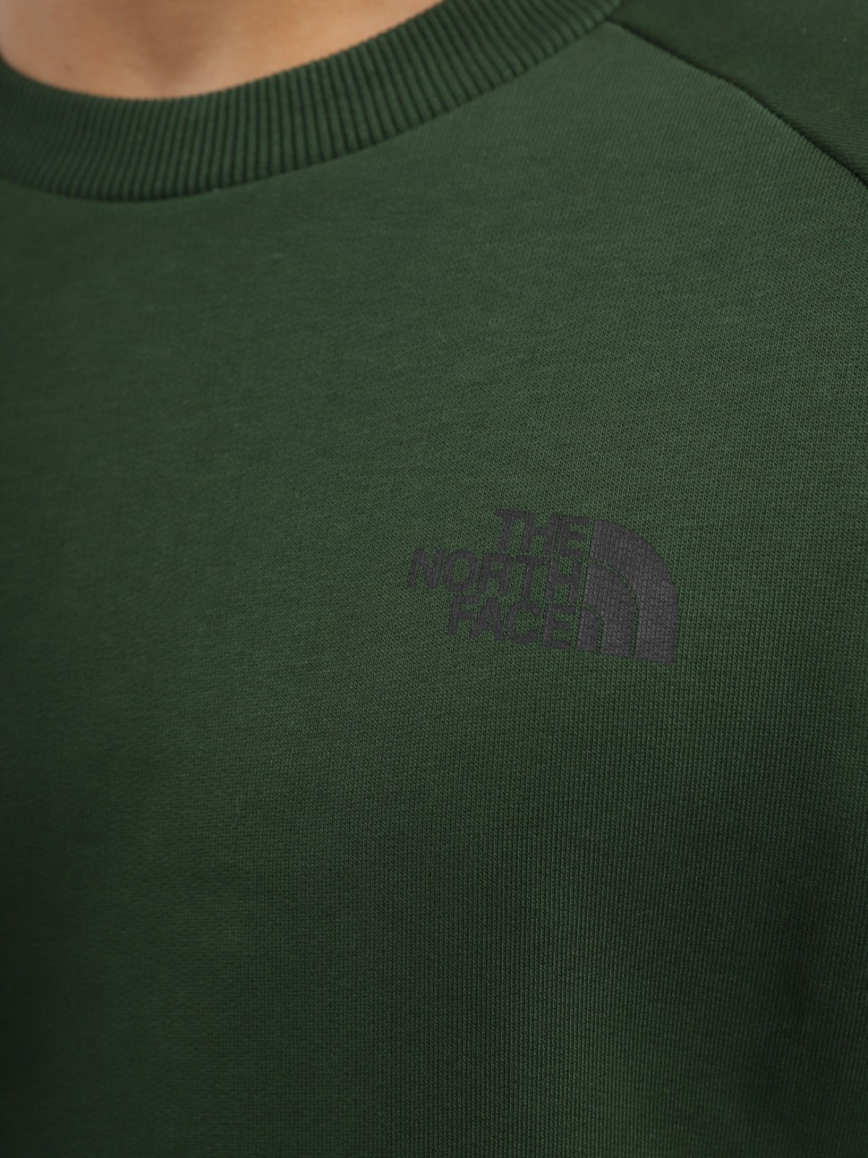 Світшот чоловічий The North Face M RAGLAN REDBOX зелений NF0A4SZ9I0P1 — фото 5