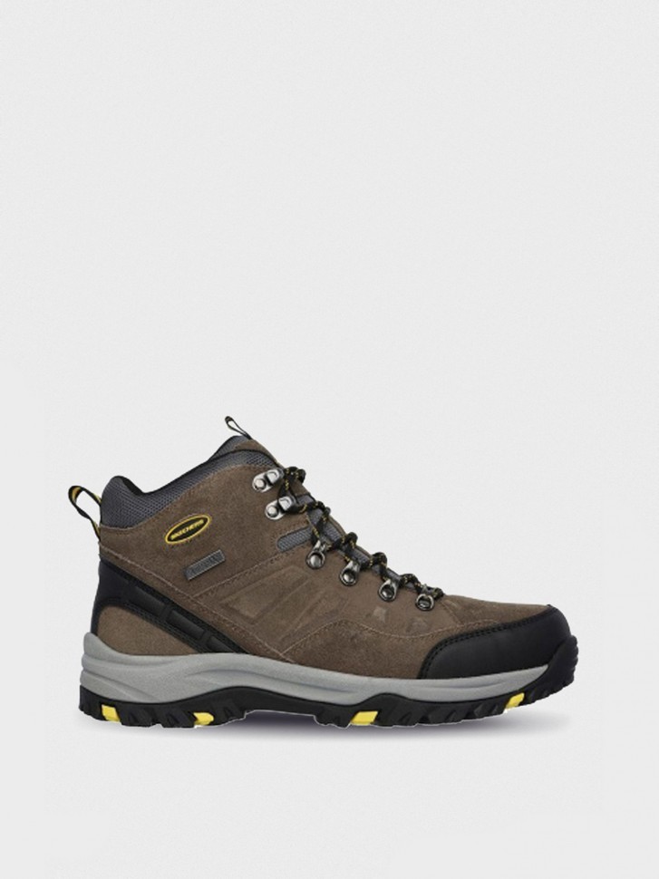 Ботинки мужские Skechers RELMENT - PELMO коричневые 64869 KHK изображение 2