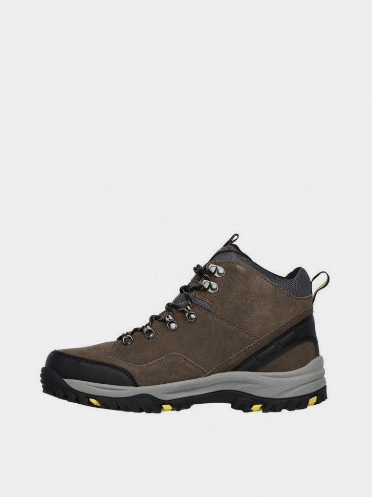 Ботинки мужские Skechers RELMENT - PELMO коричневые 64869 KHK изображение 3