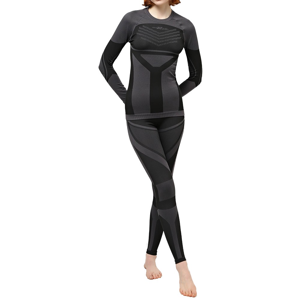 Термобелье женское Mountain черное W9026-010 изображение 1