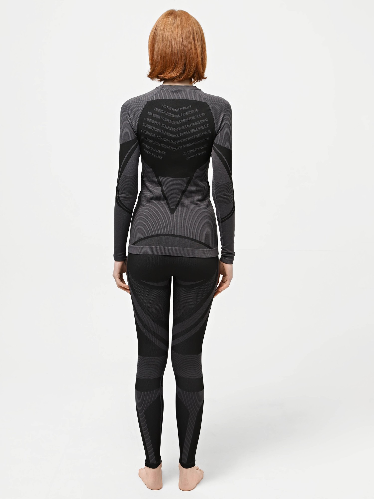 Термобелье женское Mountain черное W9026-010 изображение 3
