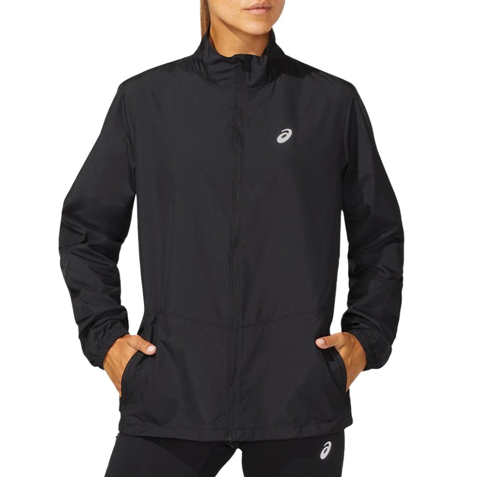 Вітрівка жіноча Asics CORE JACKET чорна 2012C341-001 — фото 1