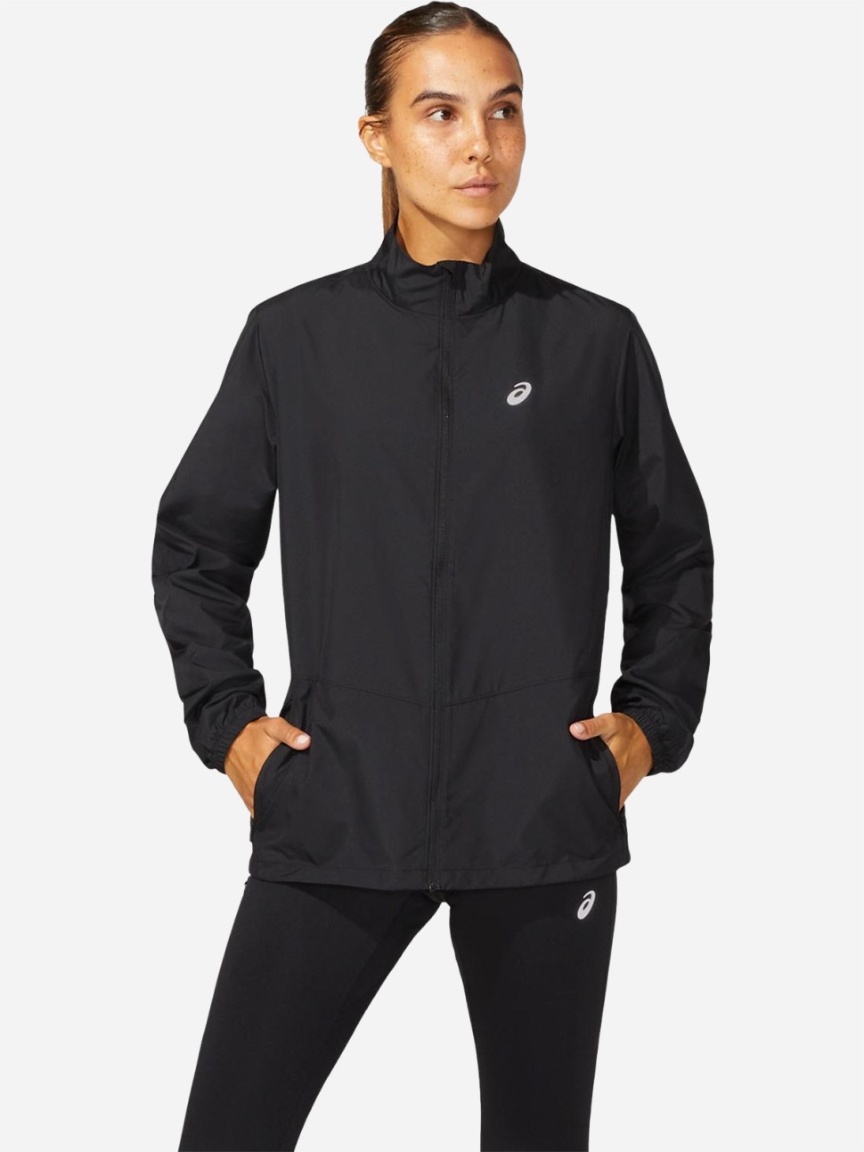 Вітрівка жіноча Asics CORE JACKET чорна 2012C341-001 — фото 2