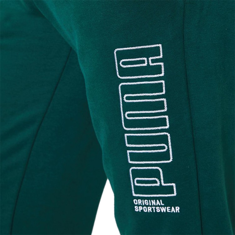 Брюки мужские Puma Athletics Pants зеленые 85414430 изображение 2