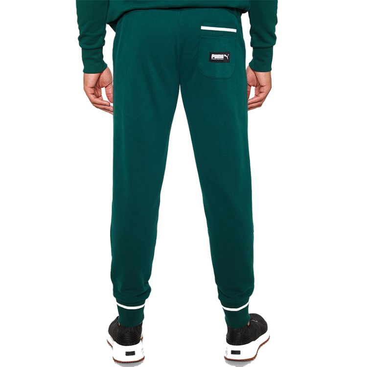 Брюки мужские Puma Athletics Pants зеленые 85414430 изображение 3