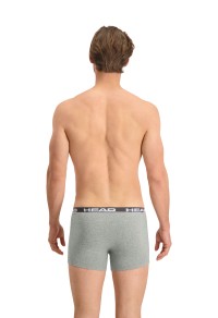 Труси чоловічі HEAD BASIC BOXER 2P сірі 701202741012 изображение 6