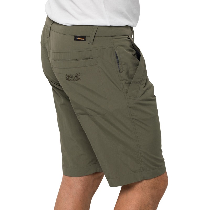 Шорты мужские Jack Wolfskin хаки 1504741-5052 изображение 2