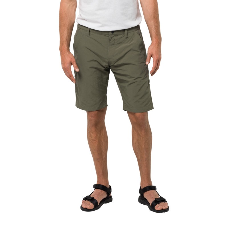 Шорты мужские Jack Wolfskin хаки 1504741-5052 изображение 4