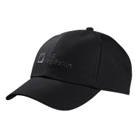Бейсболка Jack Wolfskin BASEBALL CAP черная 1900675-6000 изображение 1