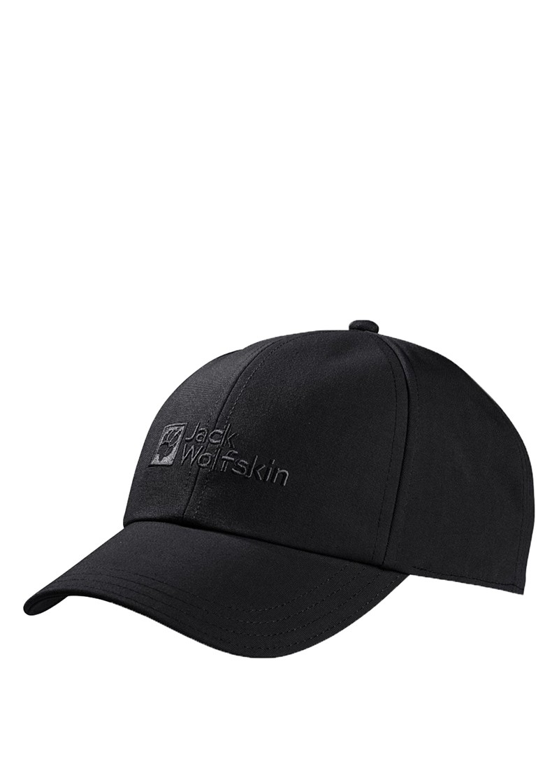 Бейсболка Jack Wolfskin BASEBALL CAP черная 1900675-6000 изображение 2