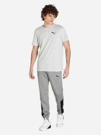 Футболка мужская Puma ACTIVE Soft Tee серая 58672609 изображение 4