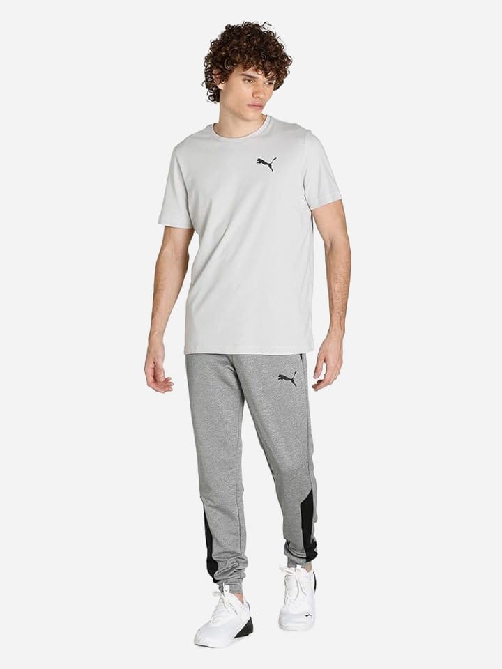 Футболка мужская Puma ACTIVE Soft Tee серая 58672609 изображение 4