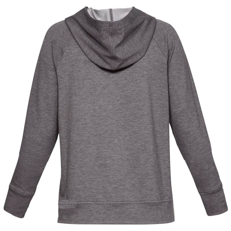 Толстовка женская Under Armour Featherweight Fleece серая 1328956-015 изображение 3