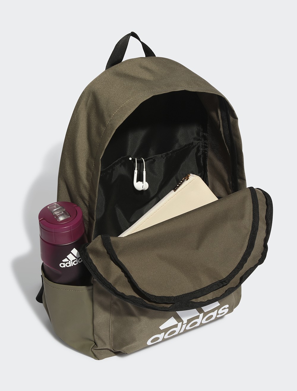 Рюкзак  Adidas CLSC BOS BP оливковый HR9810 изображение 5