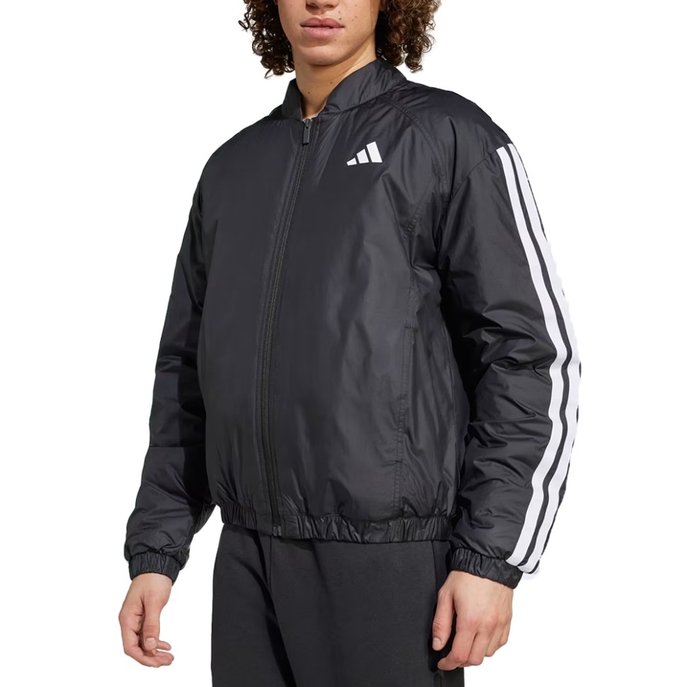 Куртка чоловіча Adidas ESS 3S INS B J чорна JD1294 изображение 1