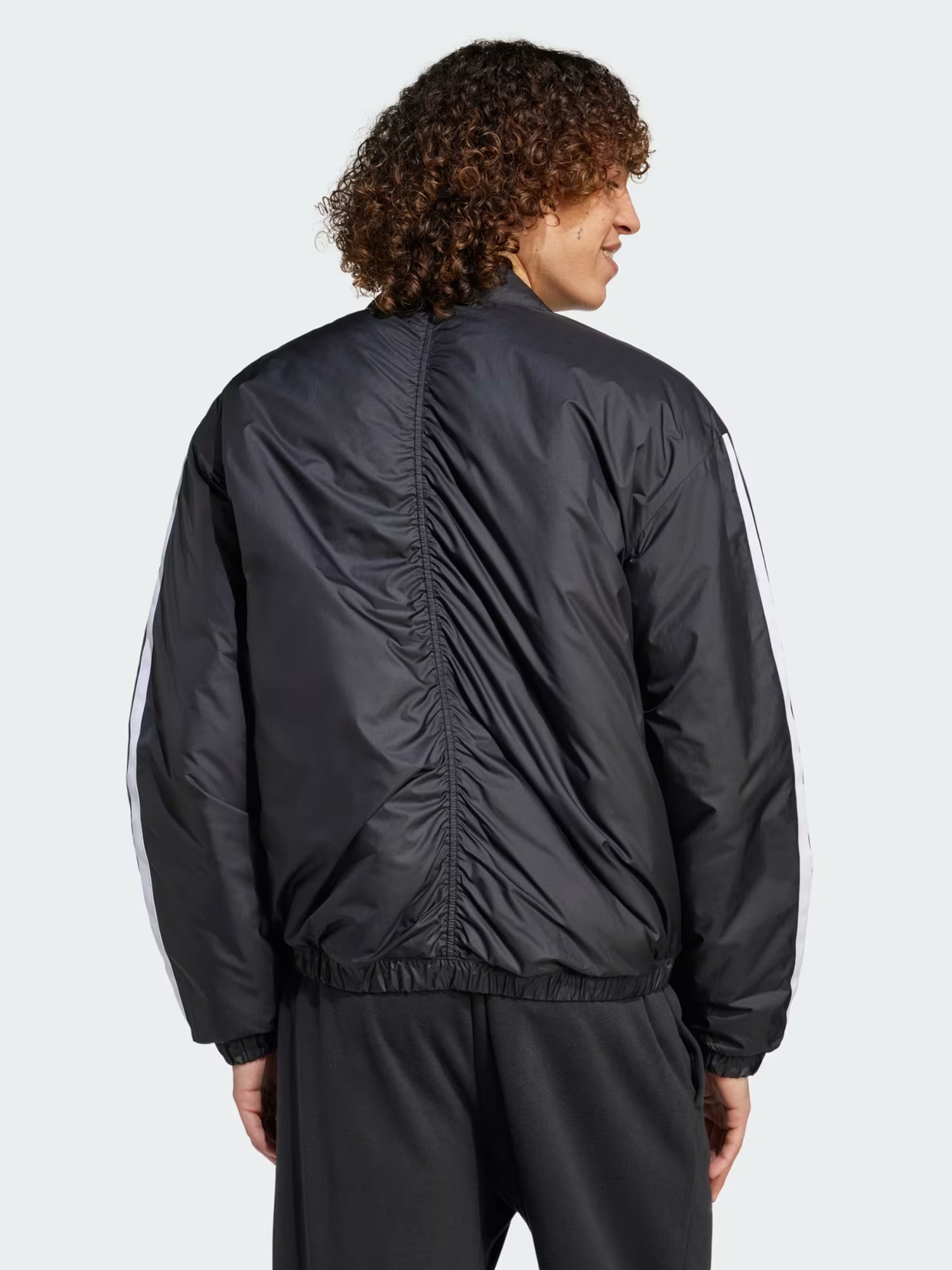 Куртка чоловіча Adidas ESS 3S INS B J чорна JD1294 изображение 3