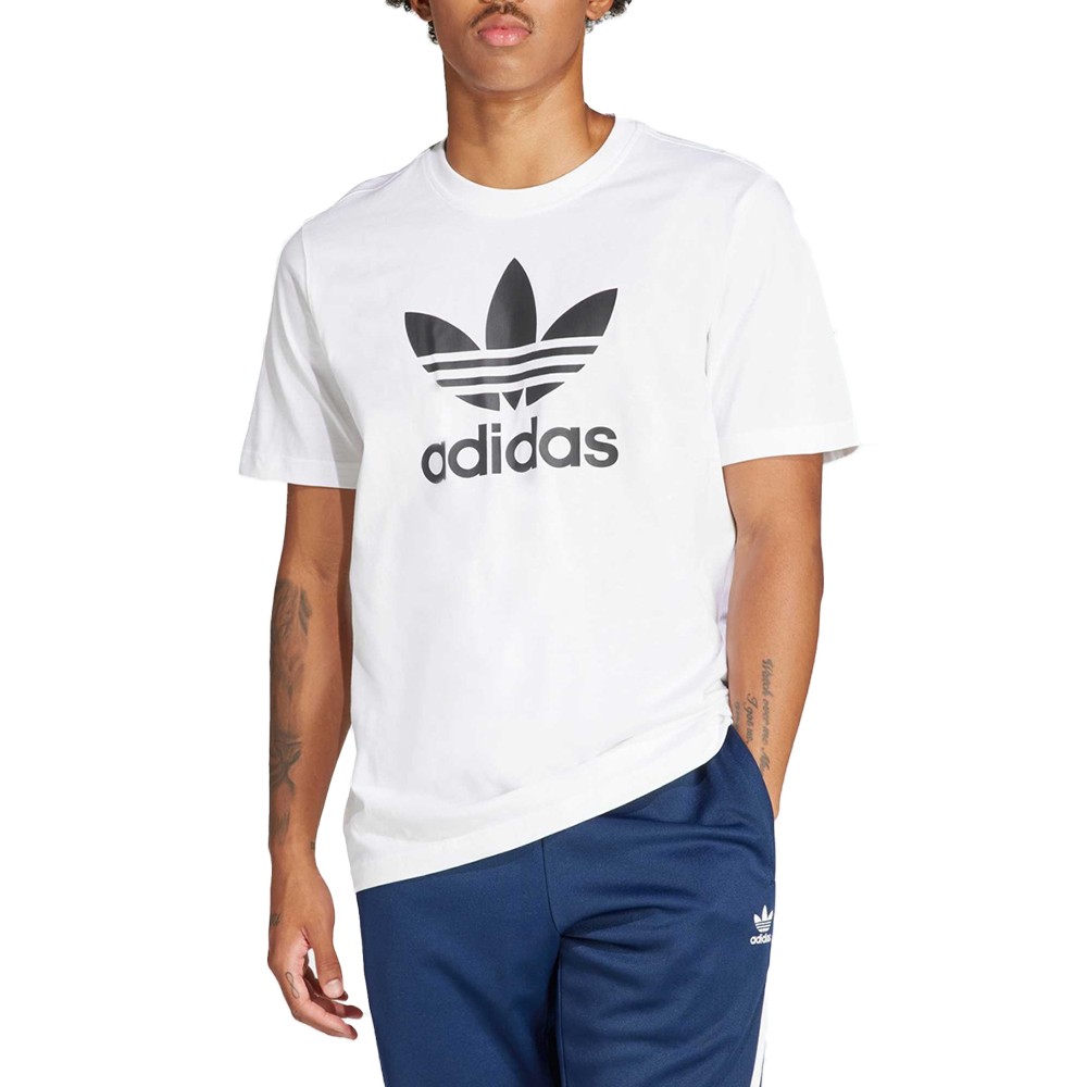 Футболка мужская Adidas TREFOIL T-SHIRT белая IV5353