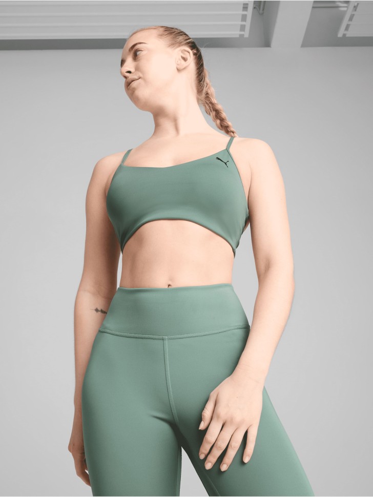 Бра женский Puma MOVE BRA зеленый 52686030 изображение 2