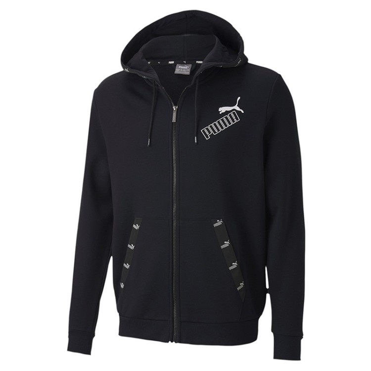 Толстовка мужская Puma Amplified Fz черная 58352301 изображение 1