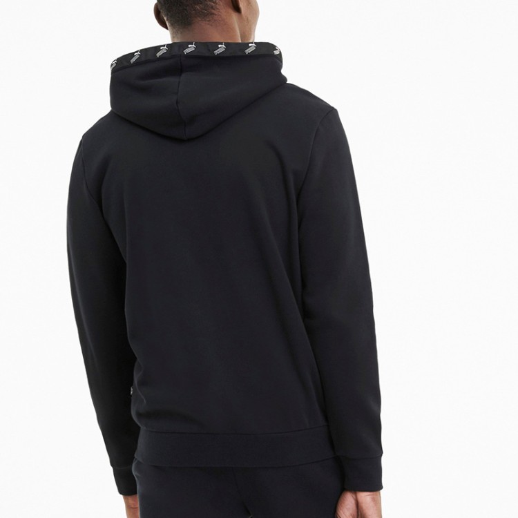Толстовка мужская Puma Amplified Fz черная 58352301 изображение 3