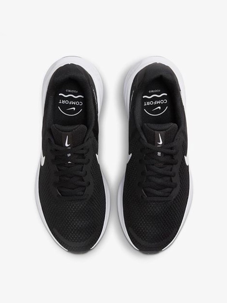 Кроссовки женские Nike W NIKE REVOLUTION 7 черные FB2208-003 изображение 7
