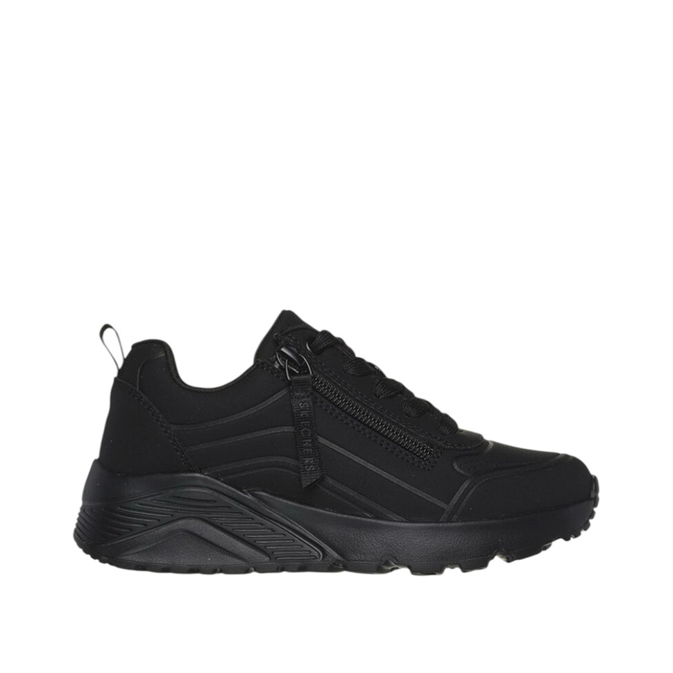 Кроссовки детские Skechers UNO LITE - EASY ZIP черные 310387L BBK изображение 1