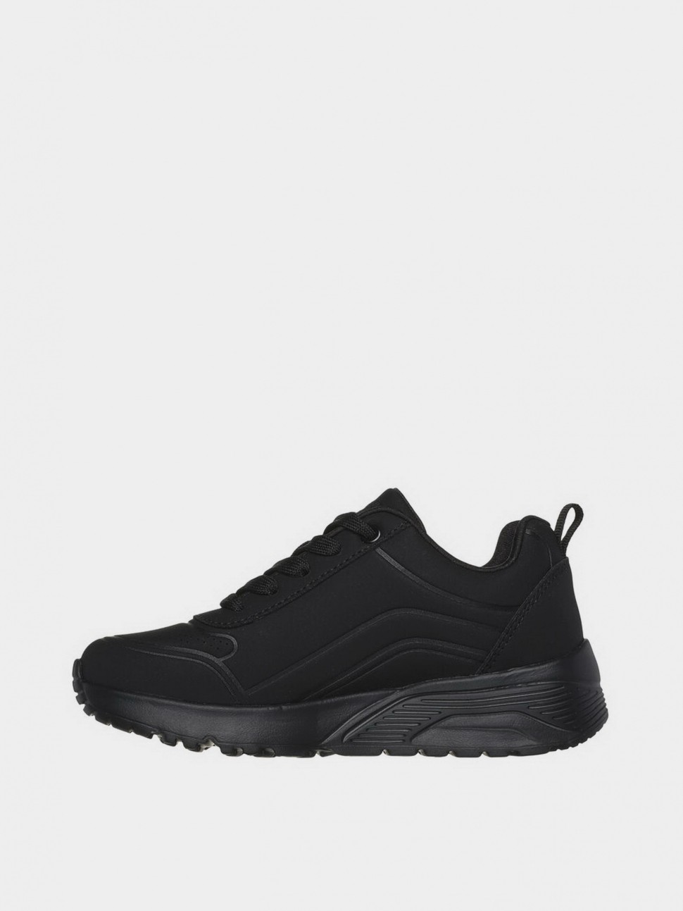 Кросівки дитячі Skechers UNO LITE - EASY ZIP чорні 310387L BBK — фото 3