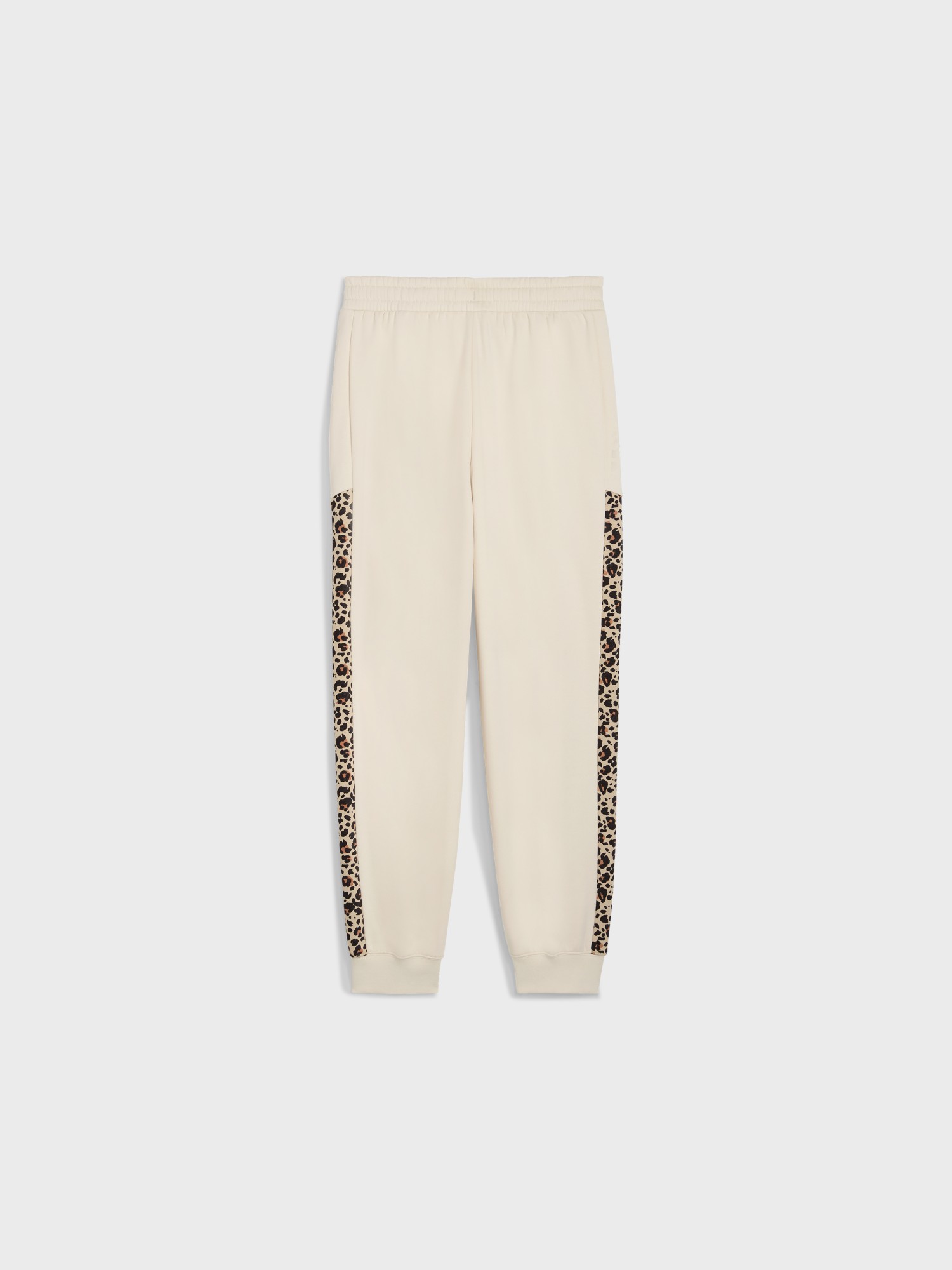 Штани жіночі Puma ESS GRAPHIC Animal Comfort High-Waist Sweatpants FL молочні 68808687 изображение 6