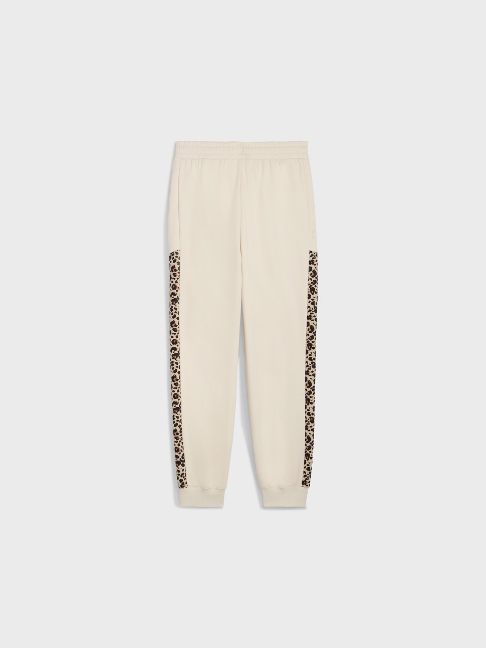 Штани жіночі Puma ESS GRAPHIC Animal Comfort High-Waist Sweatpants FL молочні 68808687 — фото 6