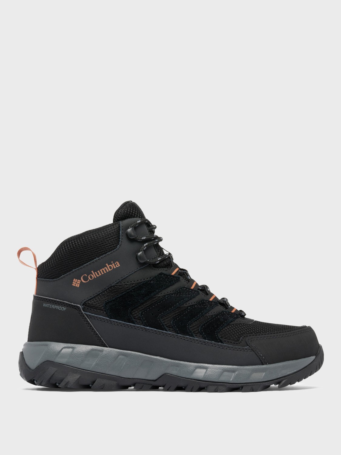 Черевики чоловічі Columbia STRATA TRAIL™ MID WP чорні 2076861-010 изображение 2